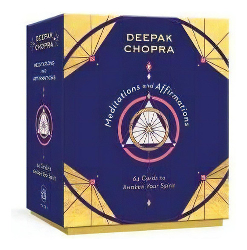 Meditations And Affirmations : 64 Cards To Awaken Your Spirit, De Deepak, Chopra. Editorial Potter/ten Speed/harmony/rodale En Inglés