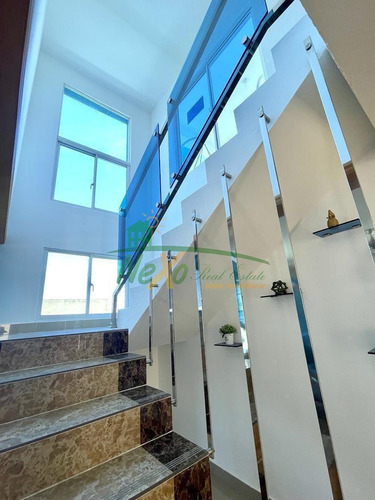 Imagen 9 de 21 de Casa Con Piscina En Residencial Cerrado, Zona Sur Santiago (jpc-212)