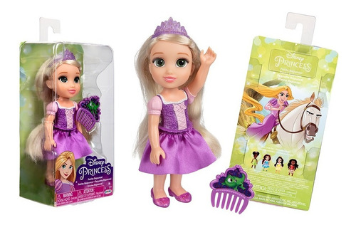Muñeca Disney Princesa Mini 15cm Rapunzel Tangle