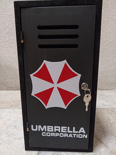 Mini Baúl Resident Umbrella En Forma De Casillero 40 Cm