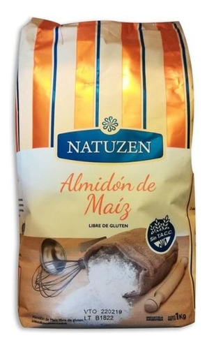 Almidon De Maiz Natuzen X 1 Kg Sin Tacc