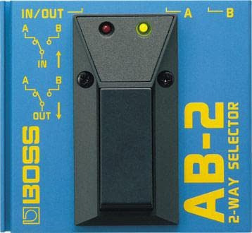 Boss Ab-2 Pedal Selector Via