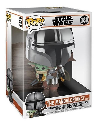 Funko Pop! Star Wars The Mandalorian & The Child 25 Cm #380