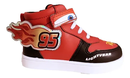 Tênis do cheap relâmpago mcqueen