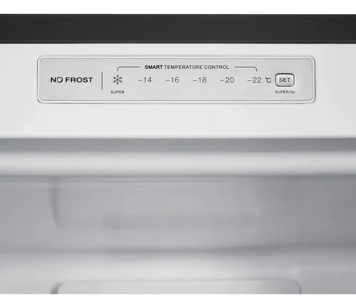 Freezer Vondom Vertical No Frost Digital Acero Inox 179lts