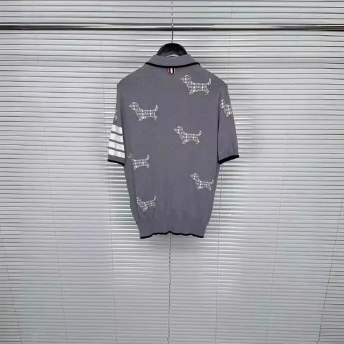 Polo Tb Thom De Lana Jacquard Para Hombre