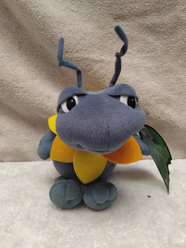 Peluche Hormiga Biggle Bugs Disney Brinca Y Tiene Sonido Gris Oscuro (Usado)