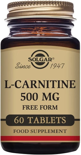 Carnitine 60 Tab Solgar - Unidad a $4382