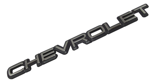 Emblema Chevrolet Vectra Omega 94/95 Cromado Com Fundo Preto