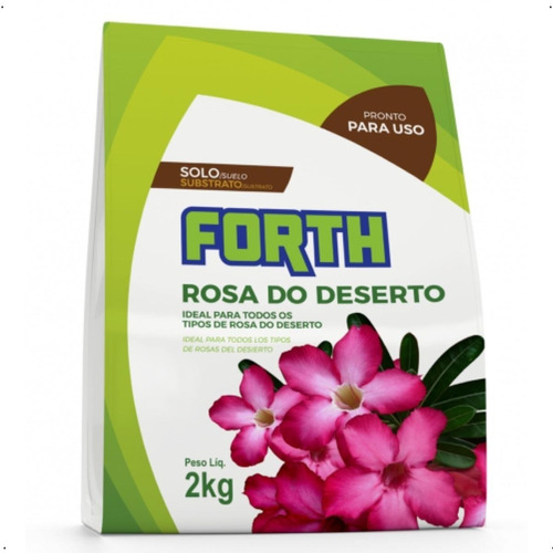 Forth Substrato Rosa Do Deserto 2kg Forth Jardim