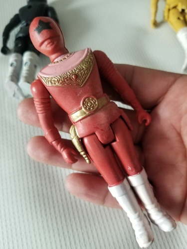 4 Power Rangers Bootlegs Vintage Articulados 13 Cm Coleccio (Usado)