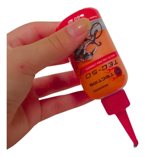 Óleo Corrente Tec-50 Bio Cera Bike 60ml Lubrificante 10un