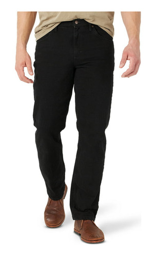 Jeans Negro Wrangler Para Caballero