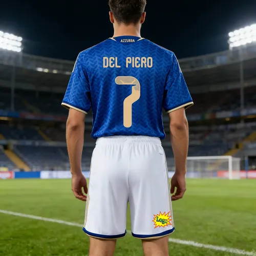Lk Jersey Itália 2026 Del Piero 7 Conjunto Amador | Parcelamento