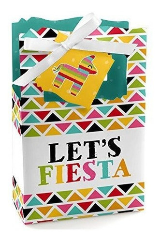 Fiesta De Let Yos Fiesta Fiesta Mexicana Favor Cajas Conjunt