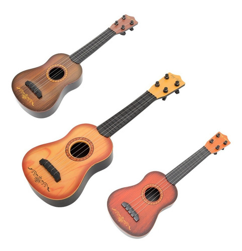 Guitarra Infantil Ukelele Niño 39 Cm Promocion Dia Del Niño