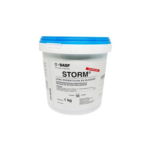 Raticida Storm De Basf X 1 Kg Veneno Ratas