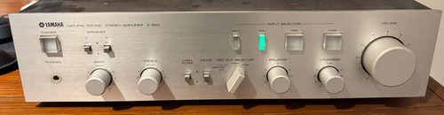 Amplificador Yamaha A-550 Plateado 40 W (Usado)