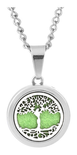 Collar Difusor Árbol De La Vida Aromaterapia Cierre Imantado