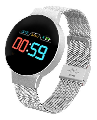 Reloj New Smartwatch Pulsera Inteligente Dama Mujer Envío *