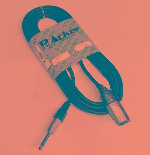Cable Audio Racker-sm Mp-434 Canon Macho/plug 6.5 St 3m Liq#