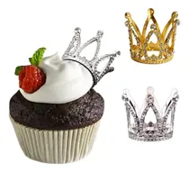 Comprar Cake Topper Corona Para Pastel Y Arreglos Florales (4 Pzs)
