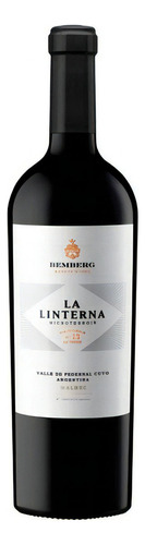 Vino Bodega Bemberg La Linterna Malbec Pedernal X 750cc