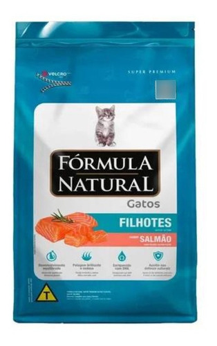 Ração Fórmula Natural Gato Filhote Sabor Salmão 7kg
