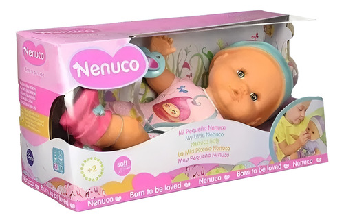 Mi Pequeño Nenuco Bebote Muñeca Bebe Con Chupete