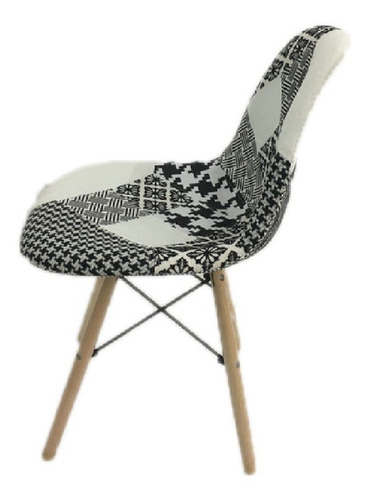 Imagen 4 de 5 de Silla Eames Tapizada Patchwork Square