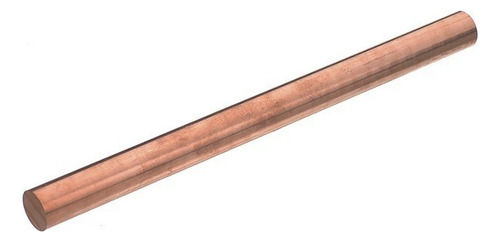 Barra Cobre Puro 3/4 Pol (19,05mm) X 15 Cm Com 2 Peças