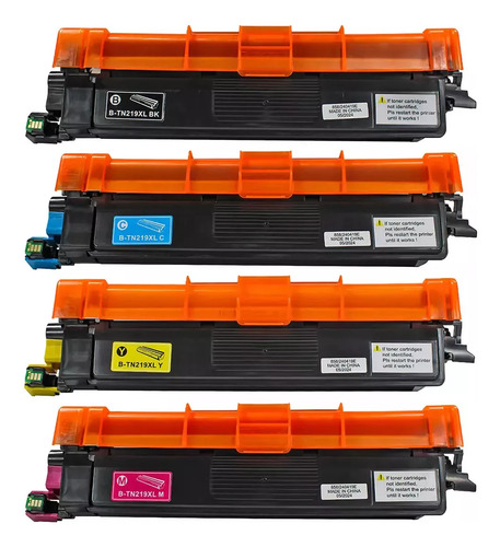 Kit Toner Tn219xl Compatível Color Hl-l3240cdw Dcp-l3560cdw
