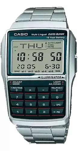 Reloj Casio Calculadora Unisex Resina Original Dbc-32-1adf - Agaval