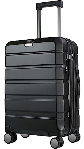 Bagsmart 2 Piece Luggage Sets, Expandable Carry On Luggage A