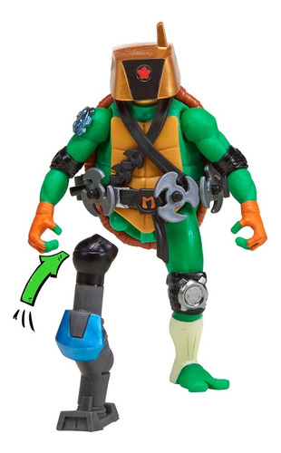Michelangelo Tartarugas Ninja Articulado E Licenciado