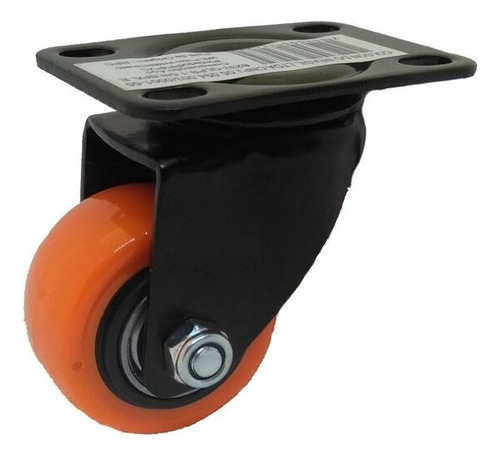 Rodízio Sem Freio Multicolorido 40mm Até 25kg Colson