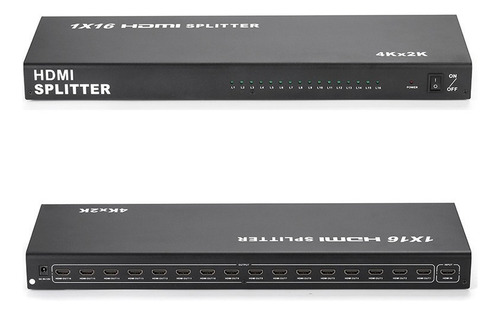 Divisor De Tela Hdmi Hd De Múltiplos Visualizadores Em 1:16
