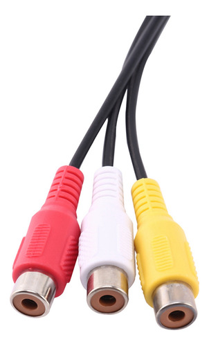 Adaptador De Audio Usb Macho A 3 Conectores Hembra Rca Vi, 2