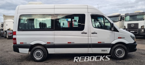 Imagem 9 de 25 de Sprinter M.b 2016/2017 15+1/ Longa Teto Alto/146003km 0h03