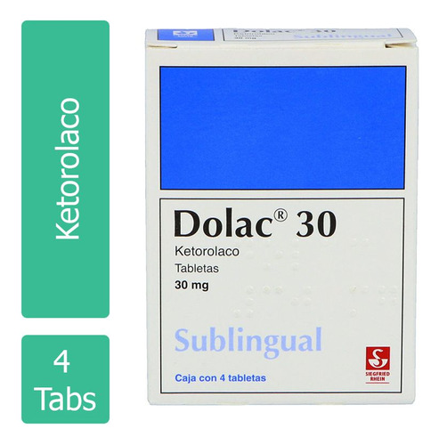 Dolac 30 Caja Con 4 Tabletas