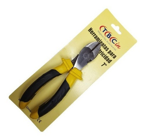 Pinza Alicate Para Cable, De 7 Pulgadas Hasta 400 Voltios