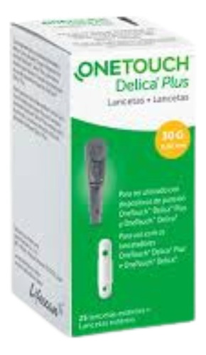 One Touch Delica Plus Con 25 Lancetas