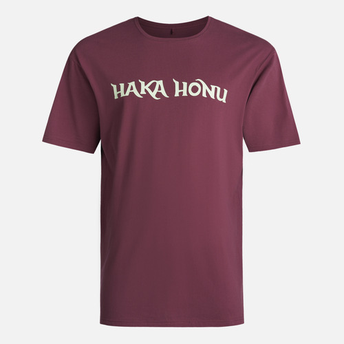 Polera Hombre Logo Morado Haka Honu