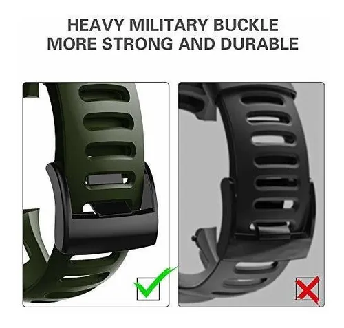 Malla Para Suunto Ambit 3 3sport Peak 3run 2r 2s Verde M