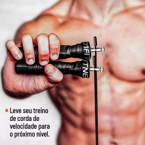 Corda pular Speed Rope Jump Rope Rolamento D1fitness – D1Fitness