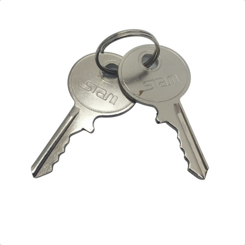 Fechadura Bico Papagaio Porta De Correr 940 Inox Stam 37mm Inox Polido