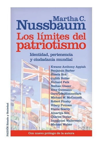 Los lÃÂmites del patriotismo, de Nussbaum, Martha C.. Editorial Ediciones Paidós, tapa blanda en español