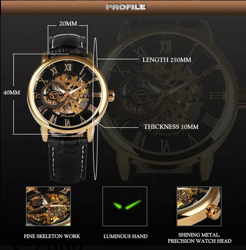 Reloj De Hombre Forsining H099m