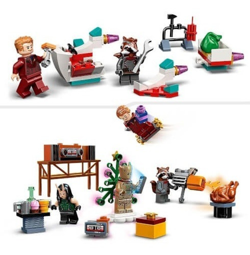 Imagen 2 de 3 de Lego Calendario De Adviento Guardianes De La Galaxia M 76231