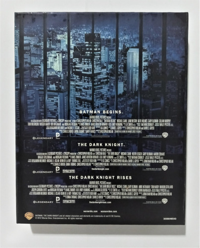 Blu-ray - The Dark Knight Trilogy - Edición Limitada Batman (Usado)